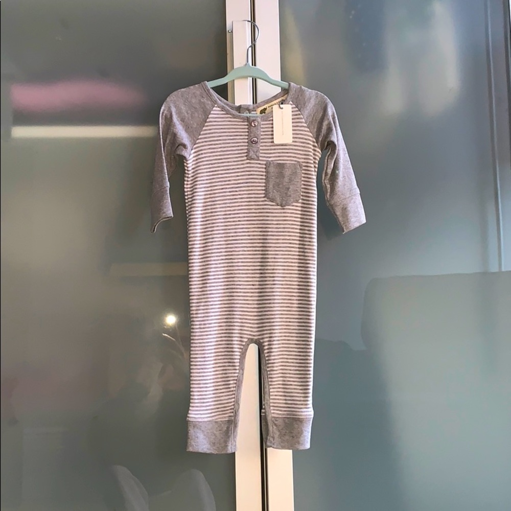 Baby Striped Onsie Outfit